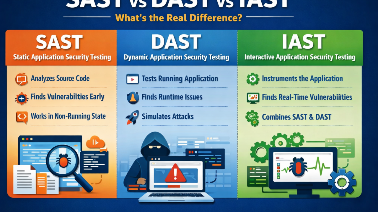 SAST vs DAST vs IAST What’s the Real Difference