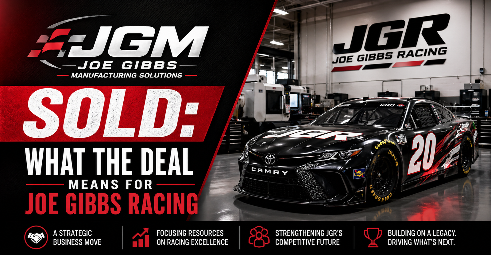 Joe Gibbs Manufacturing Solutions Sold