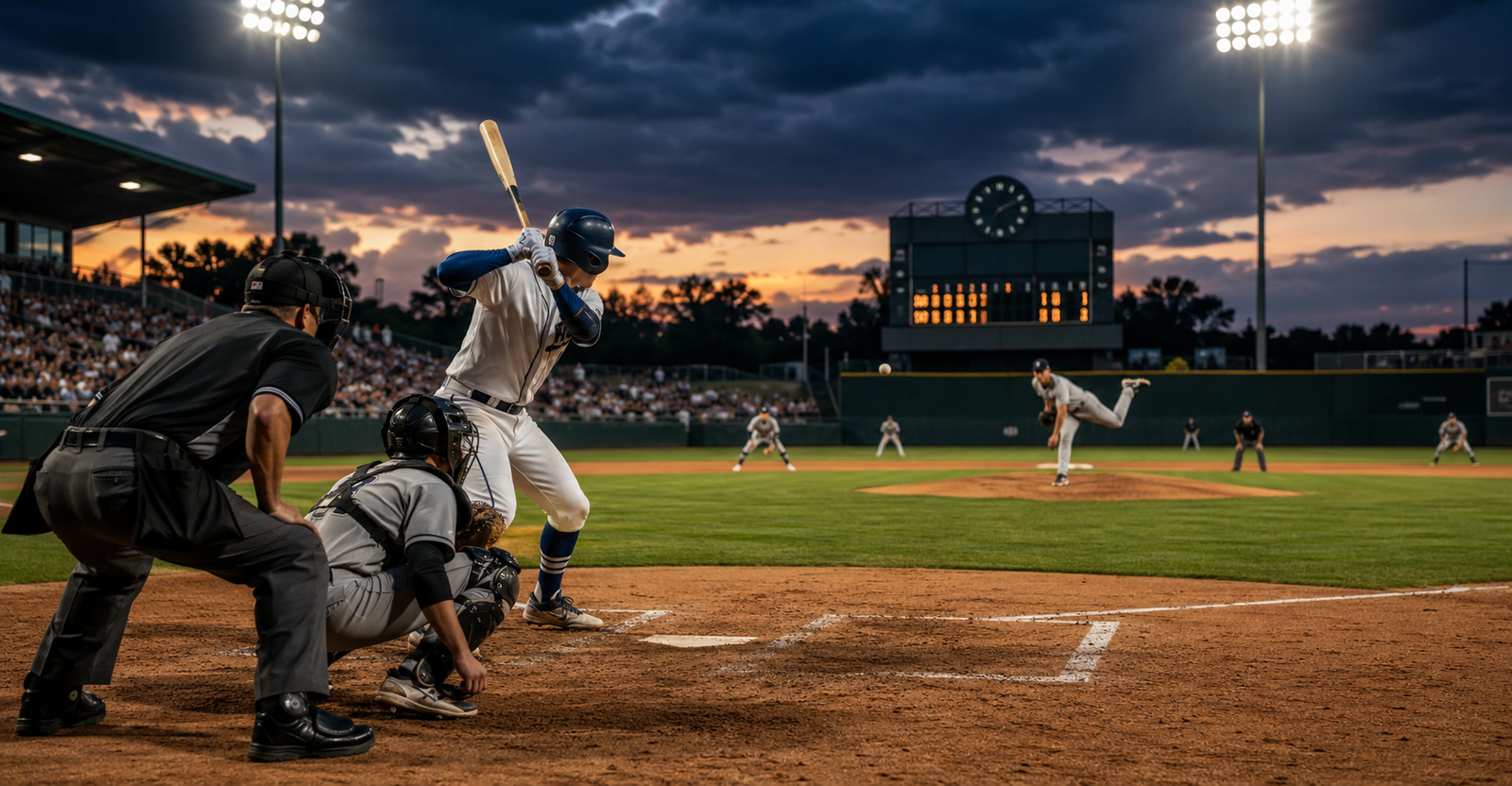College Baseball Game