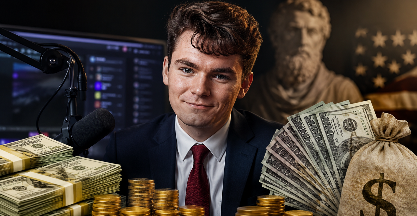How Much Money Does Nick Fuentes Make