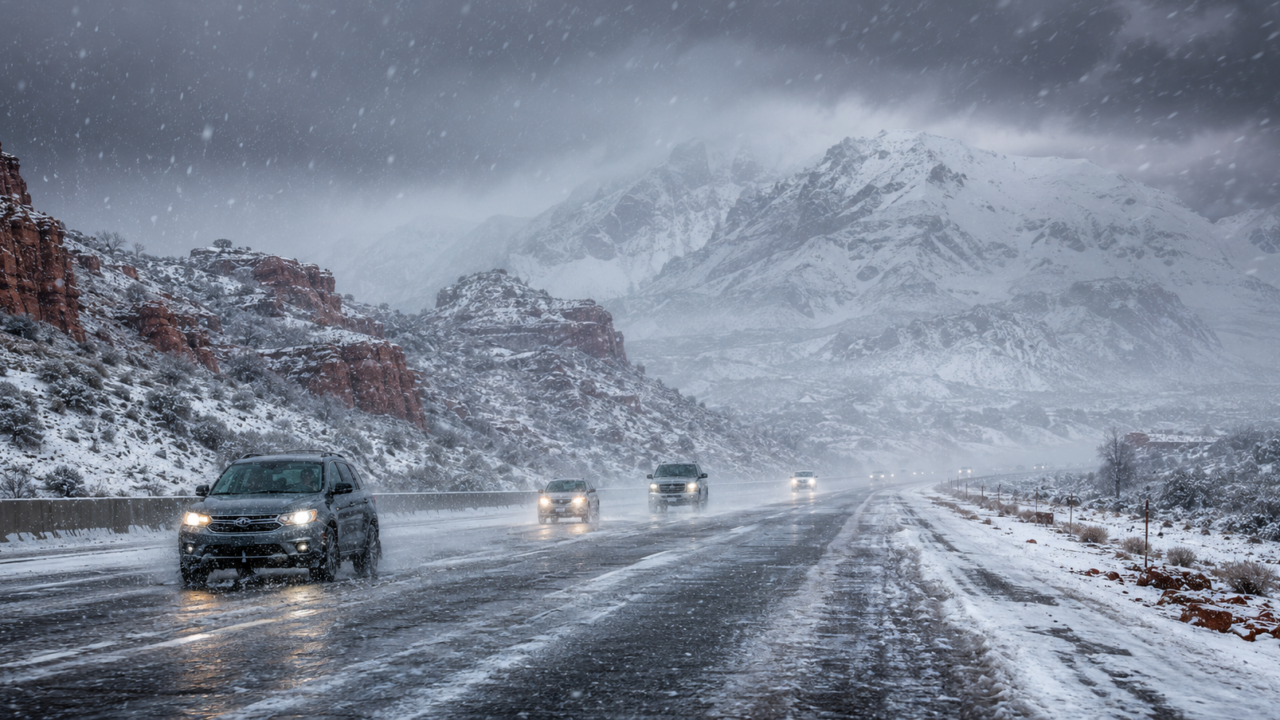 Utah Issues Road Weather Alert Ahead of Winter Storm: What Drivers Should Know