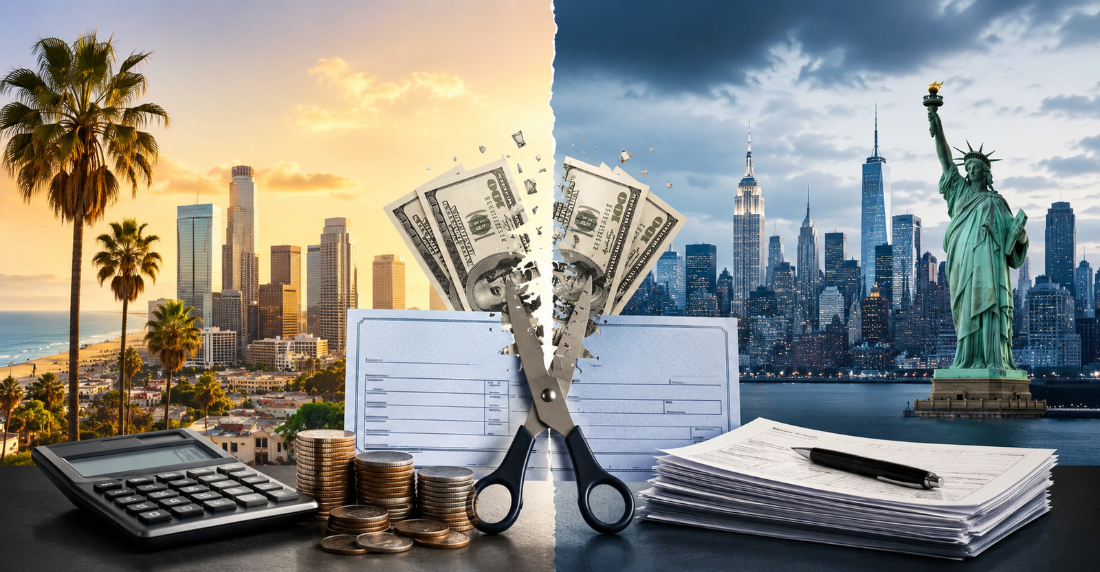 California vs New York Income Tax